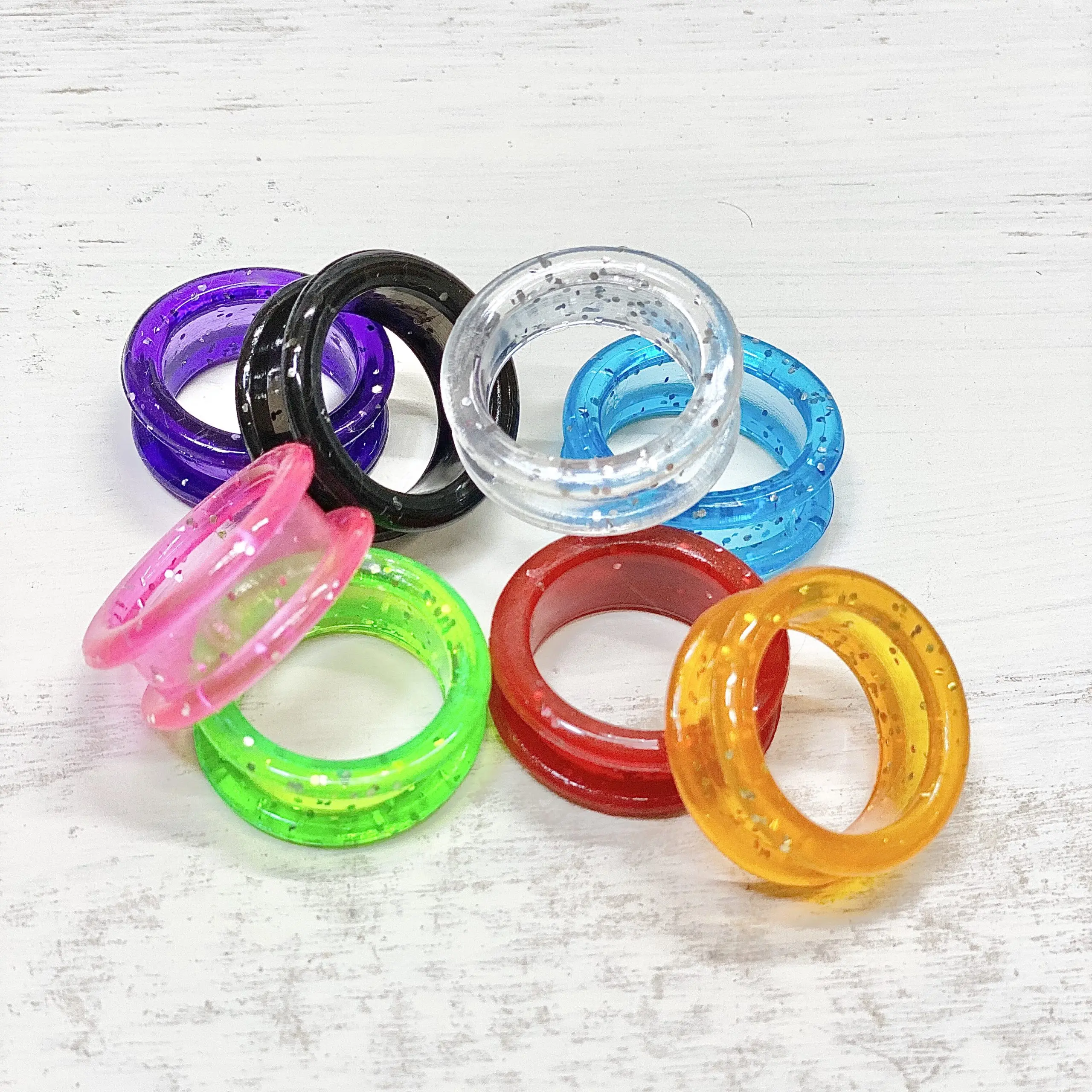 ラメがきらきらシザーリング8色 ＜きらきらラメシリーズ 21mm＞ | 333